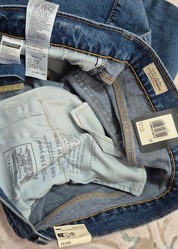 Levis 514-1267 orjinal sıfır jean - Görsel 6