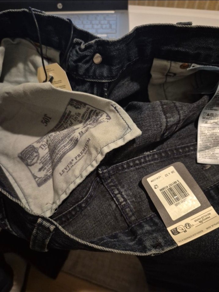 Levis 501-3605 orjinal sıfır 38/32 — görsel 6/7