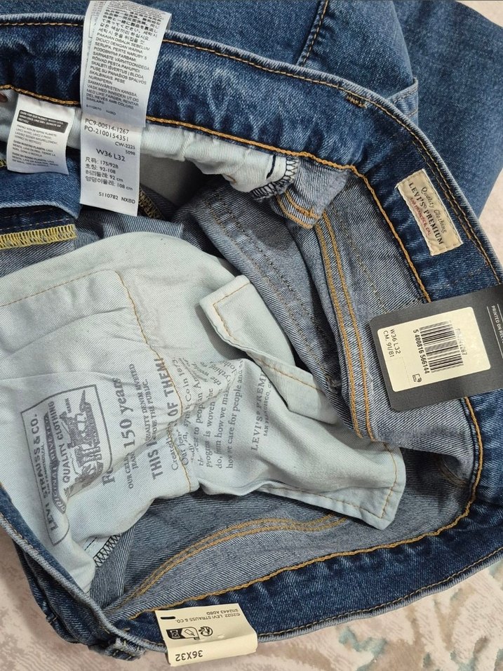 Levis 514-1267 orjinal sıfır jean — görsel 6/7
