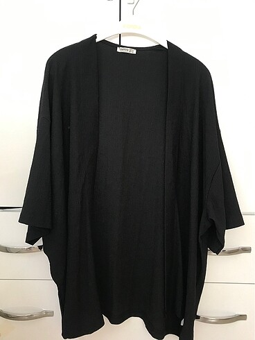 Basic Bürümcük Kumaş Şal Yaka Kimono