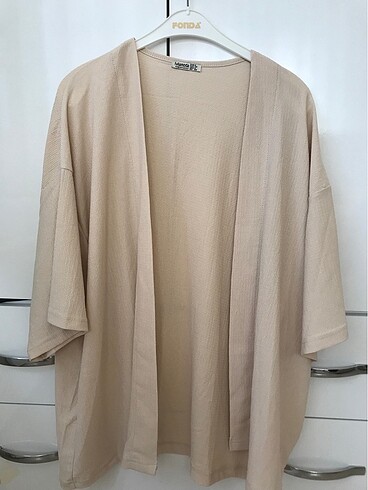 Basic Bürümcük Kumaş Şal Yaka Kimono