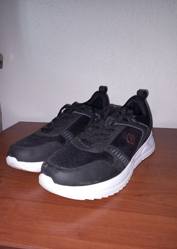 Siyah Bağcıklı Erkek Spor Ayakkabı - Görsel 2