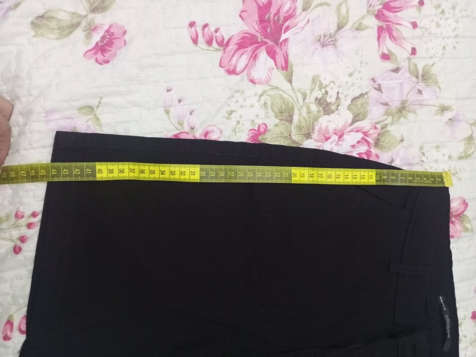 Siyah kot kadın Mini Şort - Görsel 3