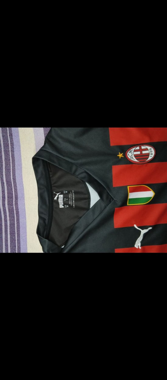 Erkek Siyah Kısa Kollu Futbol Forması - Görsel 2