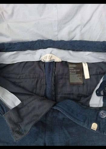 Düğmeli Mavi Erkek Takım Elbise - Görsel 3