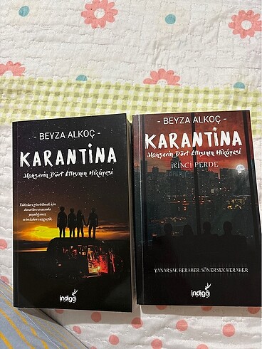 Beyza alkoç karantina 1 ve 2 ciltli