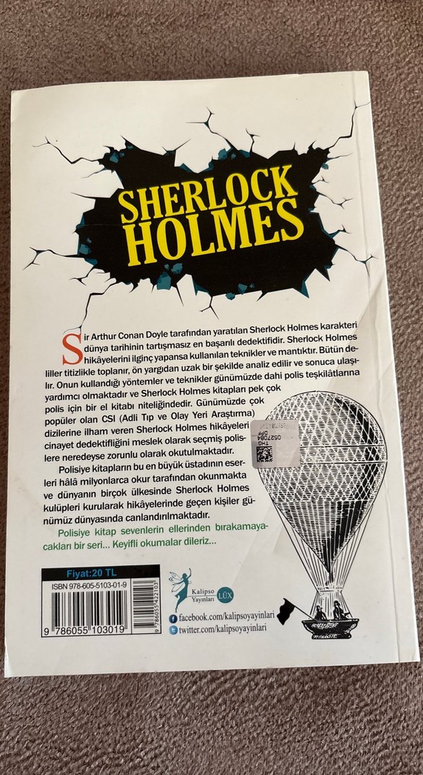 Sherlock Holmes Mühendisin Başparmağı Kitabı - Görsel 2