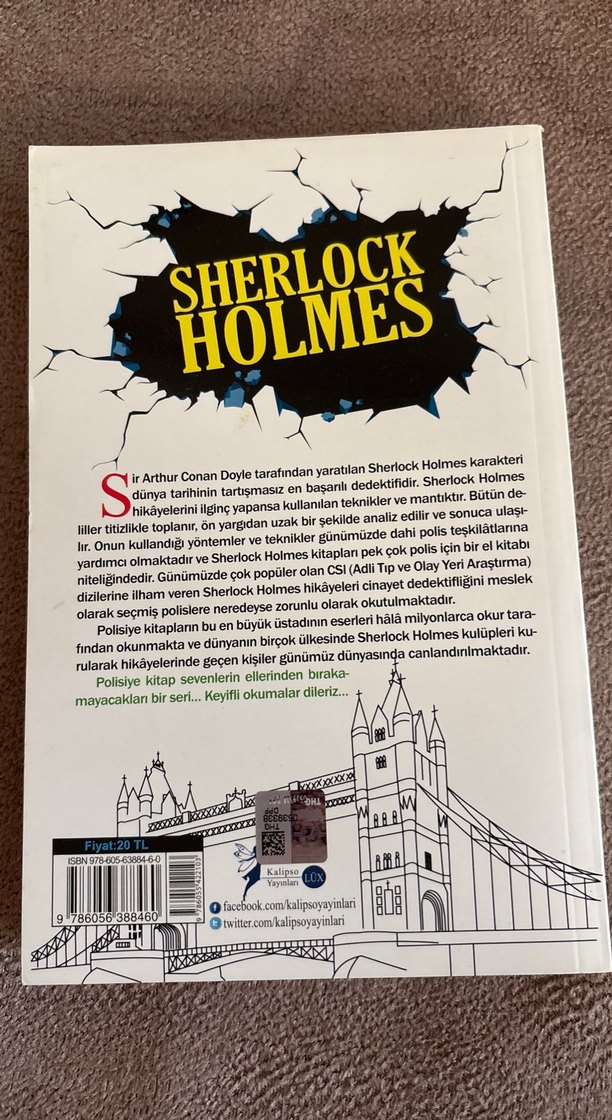 Sherlock Holmes Ölüm Döşeğinde - Sir Arthur Conan Doyle - Görsel 2