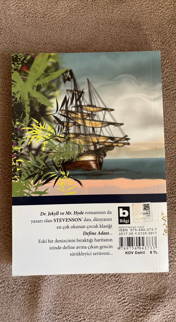 R.L. Stevenson - Define Adası Çocuk Kitabı - Görsel 2