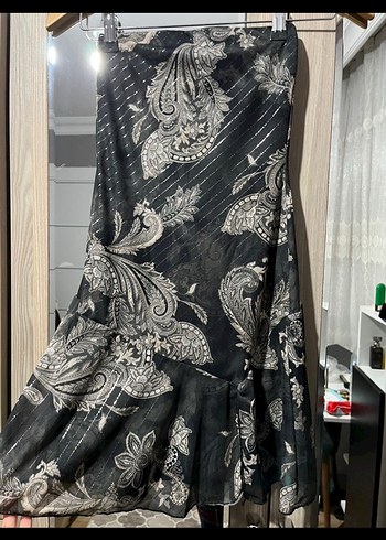 Straplez BERSHKA elbise - Görsel 2