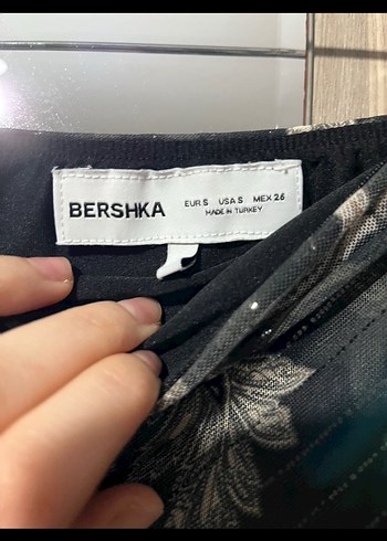 Straplez BERSHKA elbise - Görsel 4