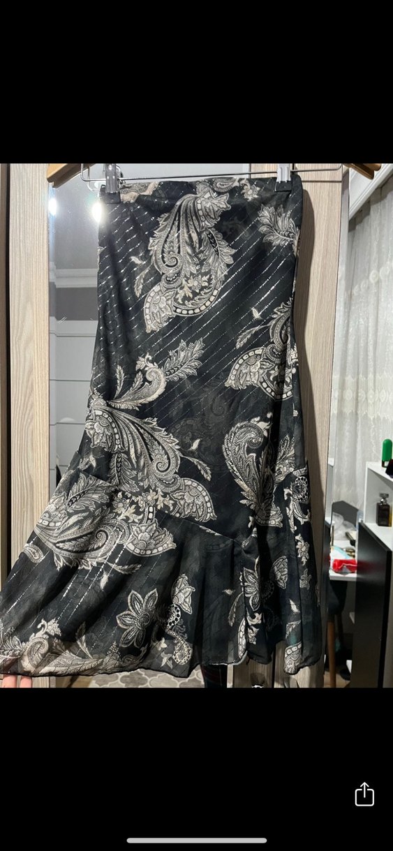 Straplez BERSHKA elbise - Görsel 2