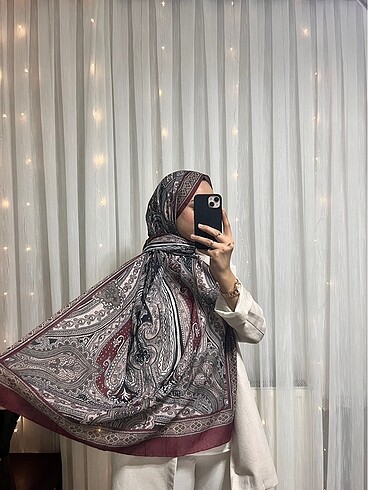 Bambu etnik şal