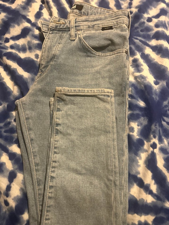 Mavi marka kot pantolon - Görsel 3