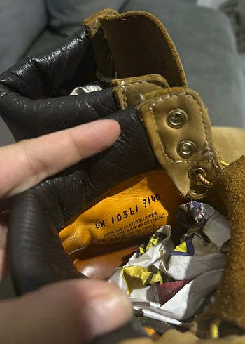 Bej Süet Botlar Timberland - Görsel 3