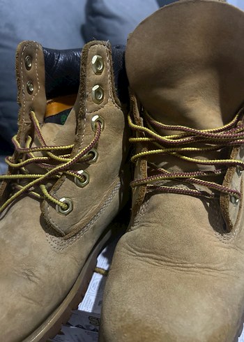 Bej Süet Botlar Timberland - Görsel 6