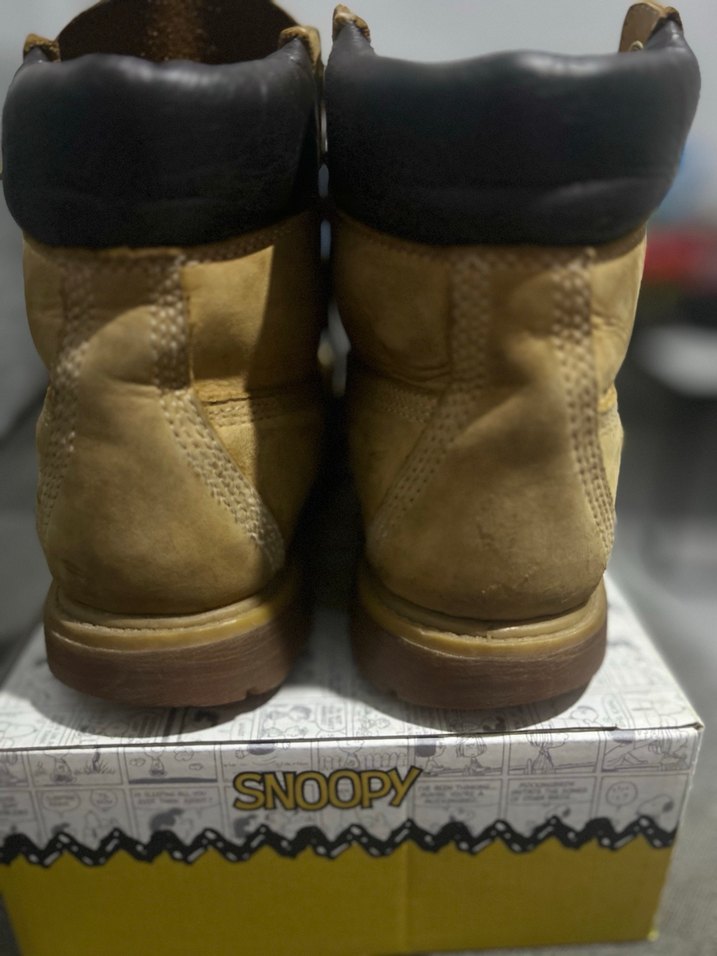 Bej Süet Botlar Timberland - Görsel 5