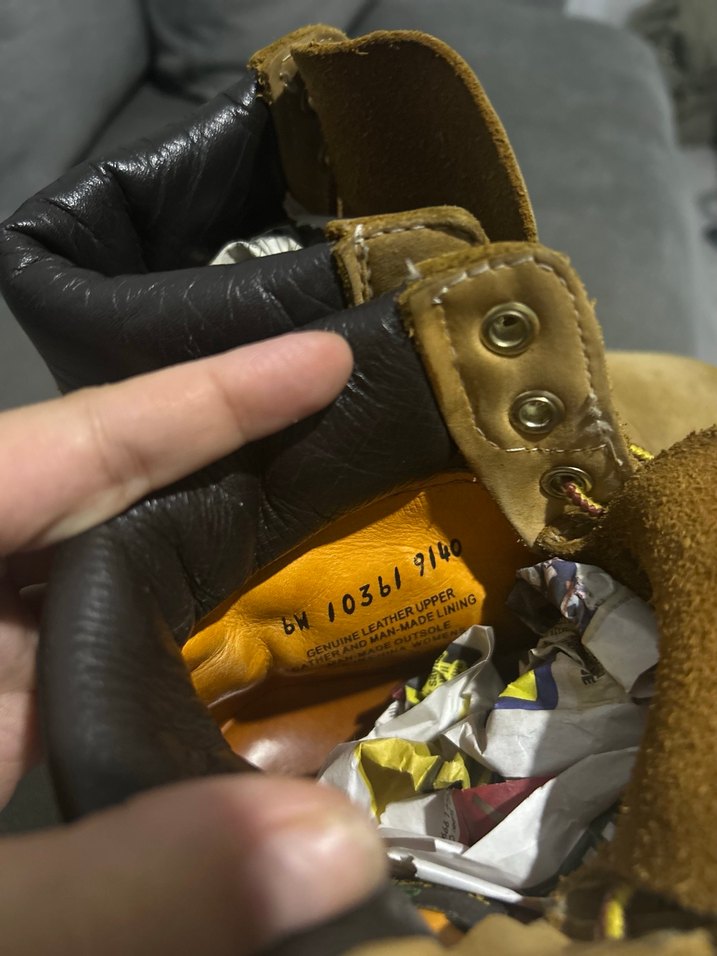 Bej Süet Botlar Timberland - Görsel 3