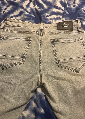 Gri Midi Kadın Kot Pantolon - Görsel 3