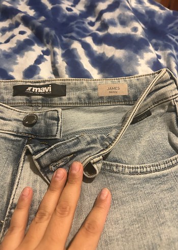 Gri Midi Kadın Kot Pantolon - Görsel 2