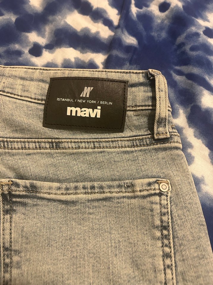 Gri Midi Kadın Kot Pantolon - Görsel 4