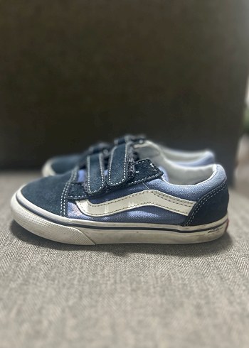 Erkek Çocuk Kot Kumaşlı Cırt Cırtlı Spor Ayakkabı - Görsel 4