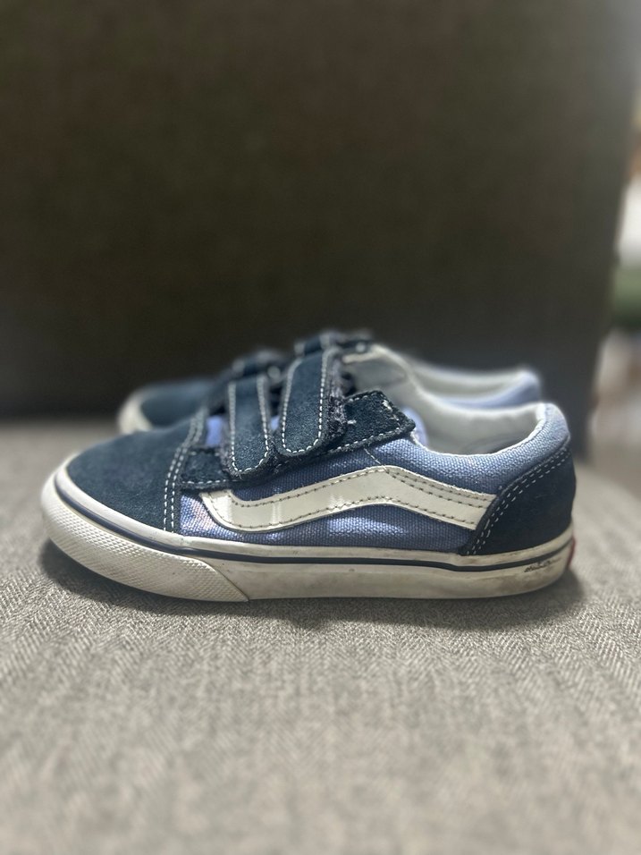 Erkek Çocuk Kot Kumaşlı Cırt Cırtlı Spor Ayakkabı - Görsel 4