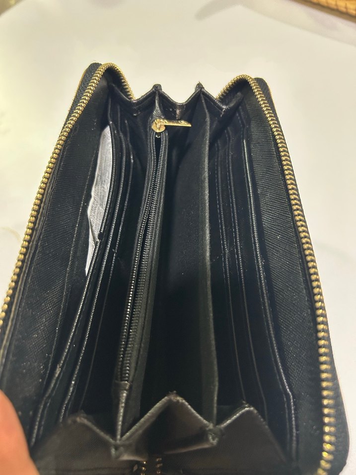 Stradivarius Kahverengi Leopar Desenli Deri Kadın Portföy Cüzdan - Görsel 5