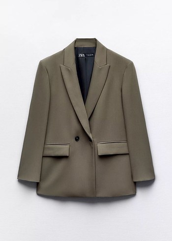 Haki Kadın Blazer Ceket