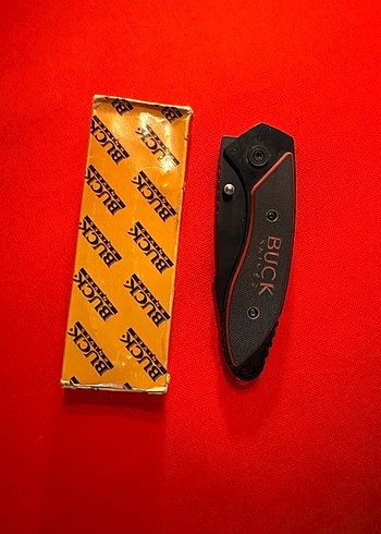 Siyah Buck Katlanır Bıçak - Görsel 2