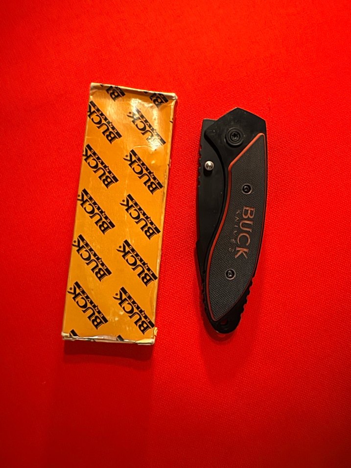 Siyah Buck Katlanır Bıçak - Görsel 2