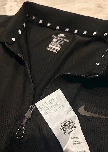 Nike Siyah Fermuarlı Erkek Polo Tişört - Görsel 6