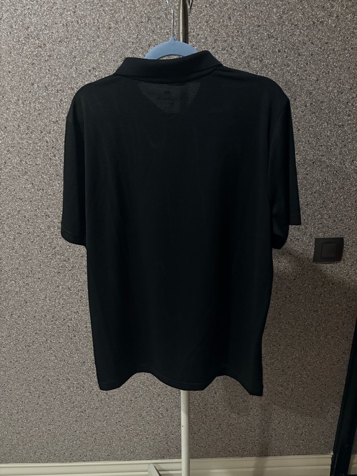 Nike Siyah Fermuarlı Erkek Polo Tişört - Görsel 5