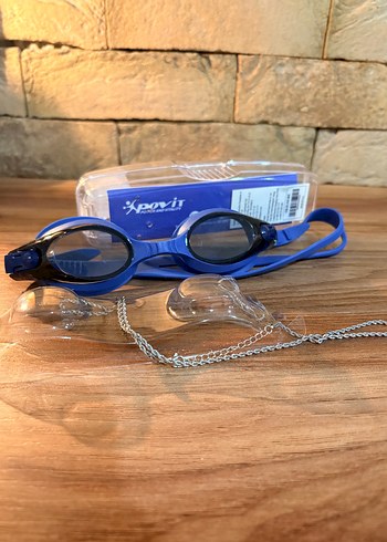 POVİT Mavi Yüzme Gözlüğü - Görsel 2