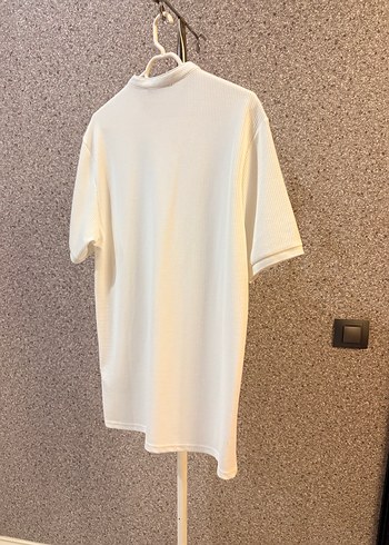 Erkek Beyaz Kısa Kollu Polo Tişört - Görsel 4