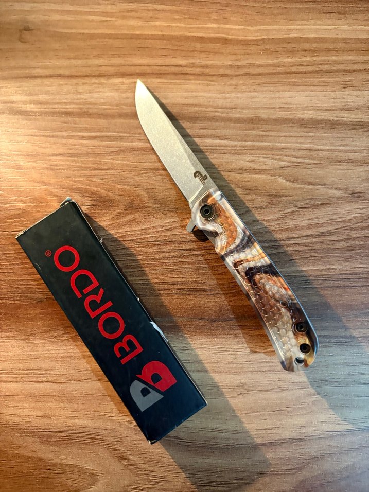 BORDO - Yarı Otomatik Çakı - Görsel 2