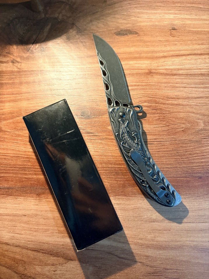 Komple Çelik Mükemmel Bir Çakı - Görsel 5