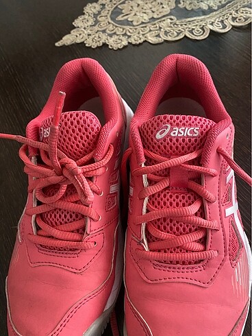 Asics Asics spor ayakkabı pembe tenis ayakkabısı