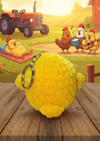 civciv anahtarlık  - Görsel 3