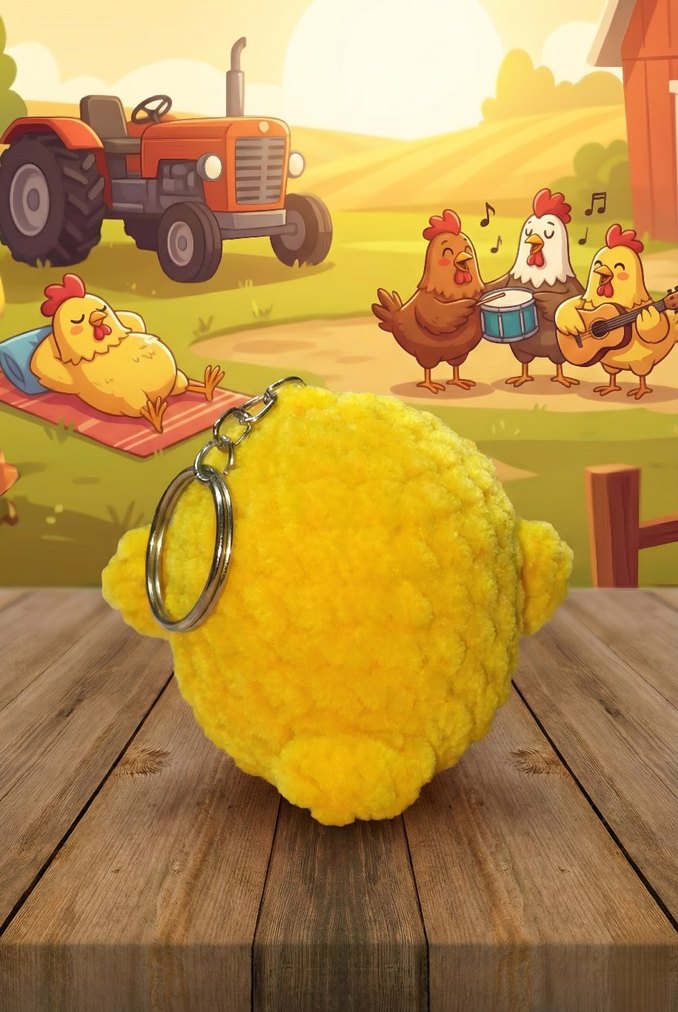 civciv anahtarlık  - Görsel 3