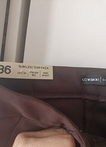 36 Beden Kumaş pantolon