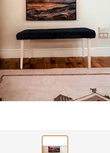 Welsoft Kumaş Pofidik Puf Bench ,ayak Ucu Uzatmalık,berjer