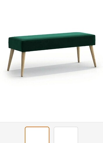 Welsoft Kumaş Pofidik Puf Bench ,ayak Ucu Uzatmalık,berjer