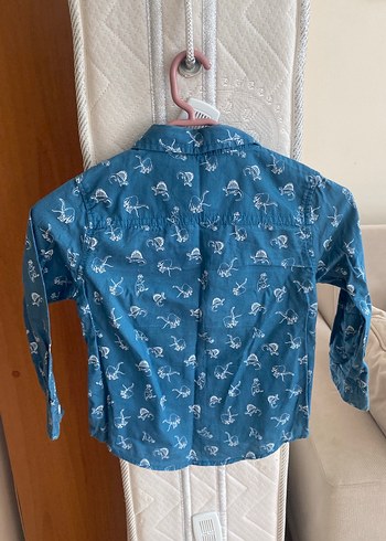 Primark Erkek Çocuk Uzun Kollu Denim Gömlek
