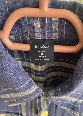 24-36 Ay Beden GAP çocuk gömlek