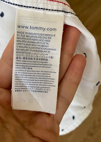 Tommy JEANS Beyaz Uzun Kollu Pamuklu Gömlek - Görsel 5