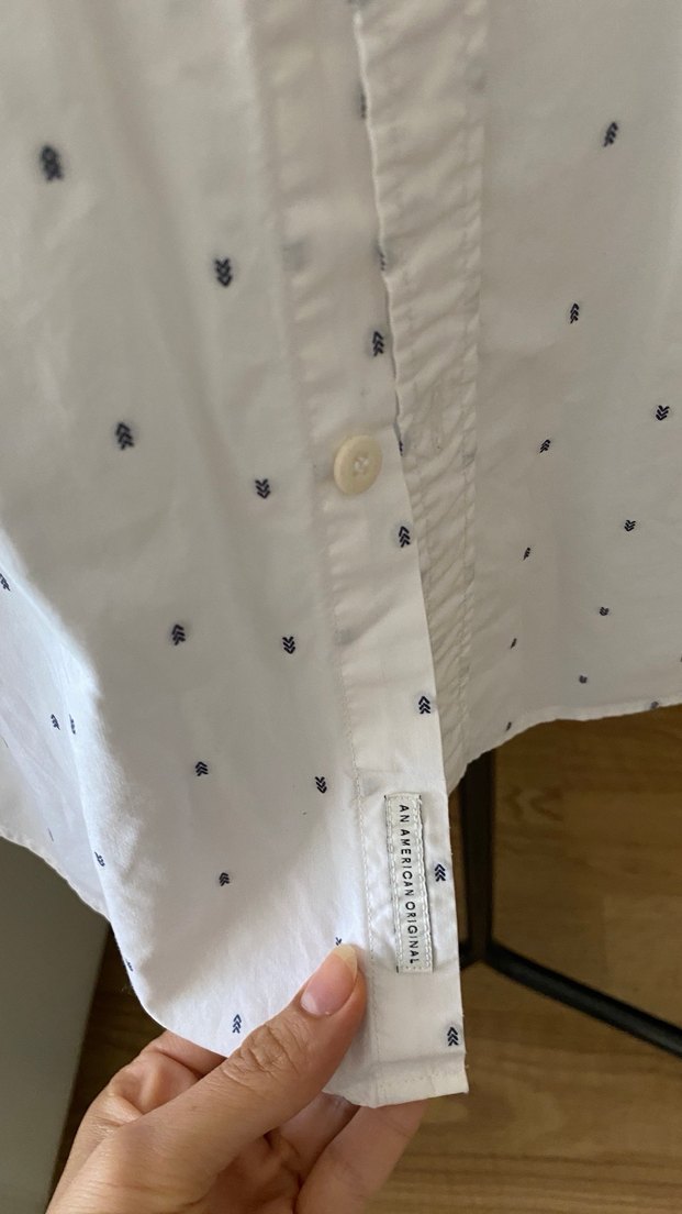 Tommy JEANS Beyaz Uzun Kollu Pamuklu Gömlek - Görsel 4