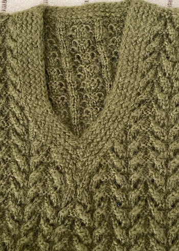 Erkek yün çocuk süveter - Görsel 2