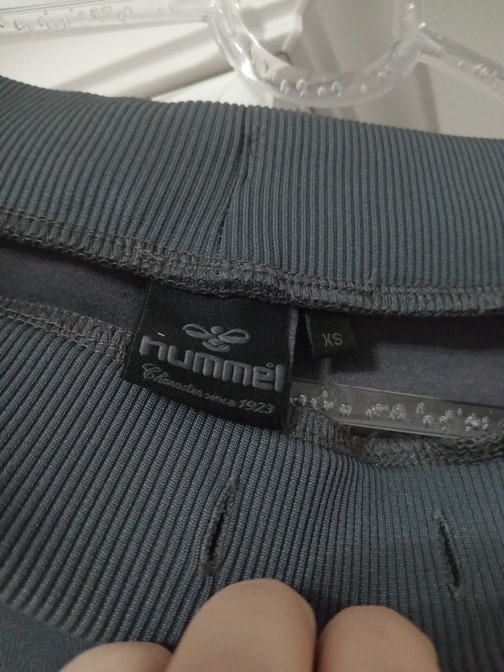 Gri Kadın Spor Eşofman Altı Fermuarlı - Görsel 3