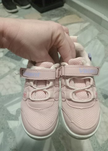 Kız Çocuk Pembe Velcro Spor Ayakkabı - Görsel 3